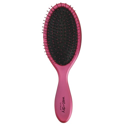 CALA Wet-N-Dry Detangling hair brush (Wine) - ADDROS.COM